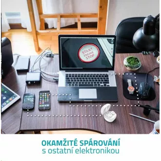 Încărcare fără fir LAMAX Dots2 White