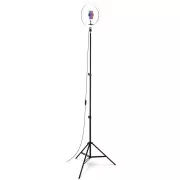 CONNECT IT Selfie12Ring rotund 12" LED + trepied 2, 1 m