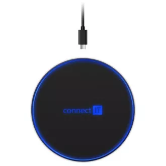 Încărcător wireless CONNECT IT WiFast, 10 W, negru Încărcător wireless CONNECT IT WiFast, 10 W, negru
