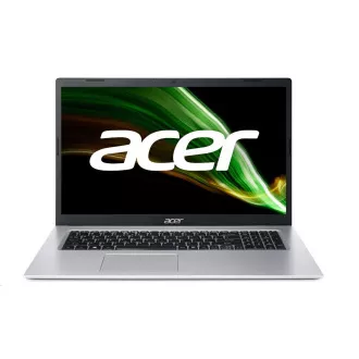 ACER NTB Aspire 3 (A317-53-399W) - i3-1115G4, 17.3" HD LCD, 8GB, 256GBSSD, UHD Graphics, W11H, argintiu