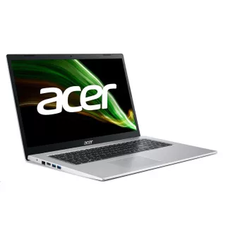ACER NTB Aspire 3 (A317-53-399W) - i3-1115G4, 17.3" HD LCD, 8GB, 256GBSSD, UHD Graphics, W11H, argintiu