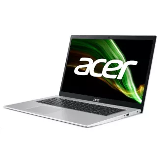 ACER NTB Aspire 3 (A317-53-399W) - i3-1115G4, 17.3" HD LCD, 8GB, 256GBSSD, UHD Graphics, W11H, argintiu