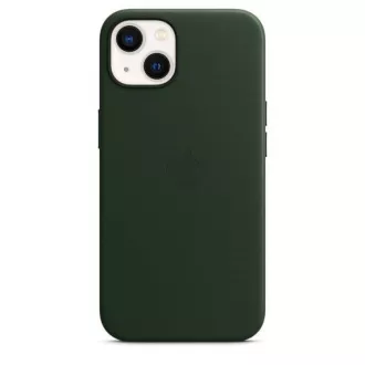 Husă din piele APPLE iPhone 13 cu MagSafe - Sequoia Green
