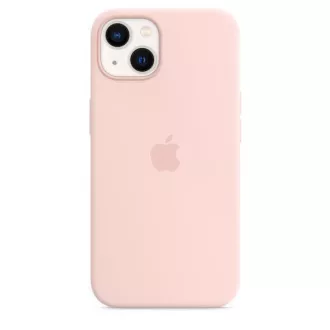 Husă din silicon APPLE iPhone 13 cu MagSafe - Chalk Pink Husă din silicon APPLE iPhone 13 cu MagSafe - Chalk Pink