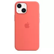 Husa din silicon APPLE iPhone 13 mini cu MagSafe - Pink Pomelo