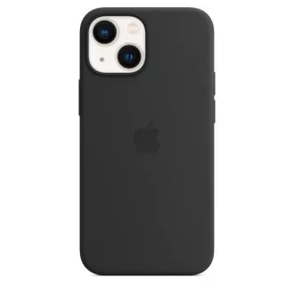 Husă din silicon APPLE iPhone 13 mini cu MagSafe - Midnight