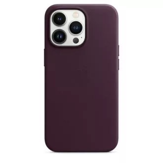 Husă din piele APPLE iPhone 13 Pro cu MagSafe - Vișiniu închis Husă din piele APPLE iPhone 13 Pro cu MagSafe - Vișiniu închis