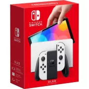 Set alb Nintendo Switch (model OLED).