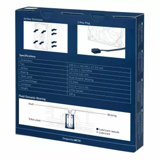 ARCTIC F14 ventilator 140mm cu zgomot redus ARCTIC F14 ventilator 140mm cu zgomot redus