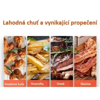 Cosori L501 PRO 4.7L - aparat de prăjit cu aer cald 5x frigărui și grătar. Grill Cosori L501 PRO 4.7L - aparat de prăjit cu aer cald 5x frigărui și grătar. Grill