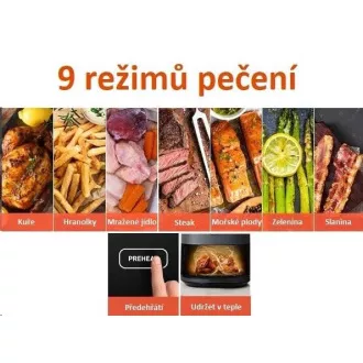 Cosori L501 PRO 4.7L - aparat de prăjit cu aer cald 5x frigărui și grătar. Grill Cosori L501 PRO 4.7L - aparat de prăjit cu aer cald 5x frigărui și grătar. Grill