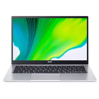 ACER NTB Swift 1 (SF114-34-P2XS) -Intel®Pentium®Silver N6000, 14" FHD IPS, 4GB, 128GBSSD, Intel®UHD Graphics, W11H, argintiu