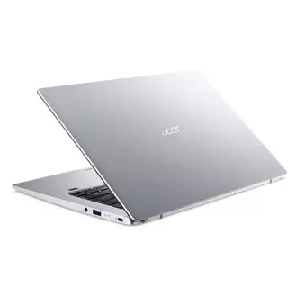 ACER NTB Swift 1 (SF114-34-P2XS) -Intel®Pentium®Silver N6000, 14" FHD IPS, 4GB, 128GBSSD, Intel®UHD Graphics, W11H, argintiu
