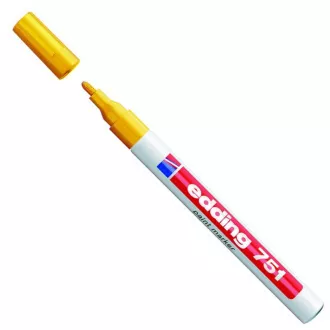 Marker Edding 751 lac galben 1-2mm