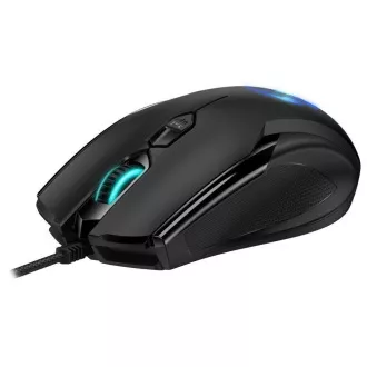 Mouse GENIUS GX GAMING AMMOX X1 600, cu fir, 3200 dpi, iluminare de fundal RGB, USB, negru