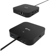 Stație de andocare iTec USB-C HDMI DP, putere 100 W