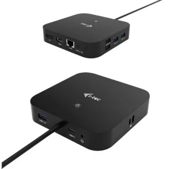 Stație de andocare iTec USB-C HDMI DP, putere 100 W Stație de andocare iTec USB-C HDMI DP, putere 100 W