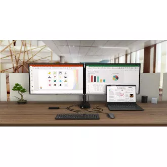Stație de andocare iTec USB-C HDMI DP, putere 100 W Stație de andocare iTec USB-C HDMI DP, putere 100 W