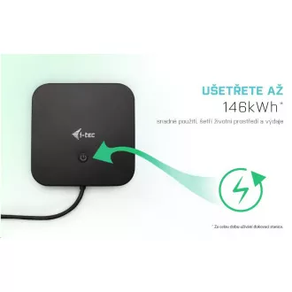 Stație de andocare iTec USB-C HDMI DP, putere 100 W Stație de andocare iTec USB-C HDMI DP, putere 100 W