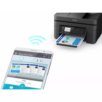 Imprimantă cu jet de cerneală EPSON WorkForce WF-2870, A4, 5760x1440 dpi, 33 ppm, USB, WiFi, LAN, LCD