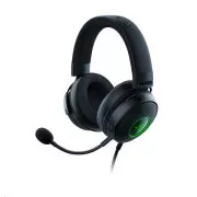 Căști RAZER Kraken V3 Hypersense, USB, negru