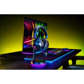 Căști RAZER Kraken V3 Hypersense, USB, negru