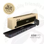 Stație de andocare Club3D USB-C 14v1, 1xDP, 1xHDMI, 1xVGA, 2xUSB-C, 5xUSB, cititor de carduri SD, neagră