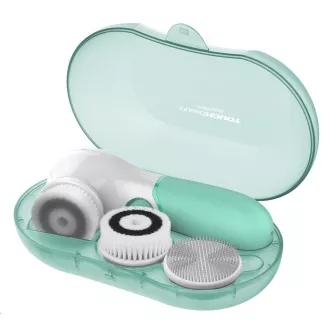 TOUCHBeauty 14838 Perie de curățare pentru piele 3 în 1 verde
