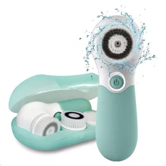 TOUCHBeauty 14838 Perie de curățare pentru piele 3 în 1 verde