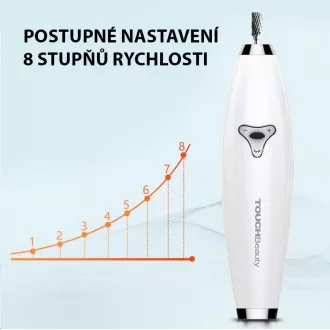 TOUCHBeauty 1733 Polizor de manichiură și pedichiură 6 în 1