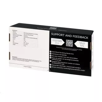 Suport monitor ARCTIC X1-3D, otel, negru mat Suport monitor ARCTIC X1-3D, otel, negru mat