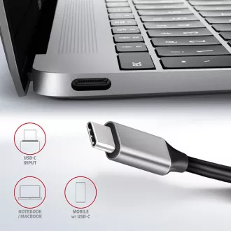 AXAGON HMC-6GL, hub USB 3.2 Gen 1, porturi 3x USB-A, HDMI, RJ-45 GLAN, PD 60W, cablu USB-C 20cm AXAGON HMC-6GL, hub USB 3.2 Gen 1, porturi 3x USB-A, HDMI, RJ-45 GLAN, PD 60W, cablu USB-C 20cm