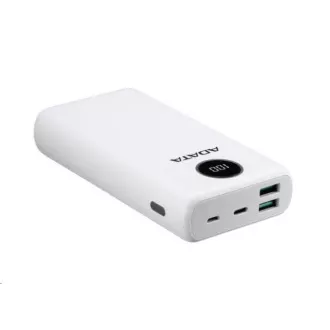 ADATA PowerBank P20000QCD - baterie externă pentru telefon mobil/tabletă 20000mAh, 2, 1A, alb ADATA PowerBank P20000QCD - baterie externă pentru telefon mobil/tabletă 20000mAh, 2, 1A, alb