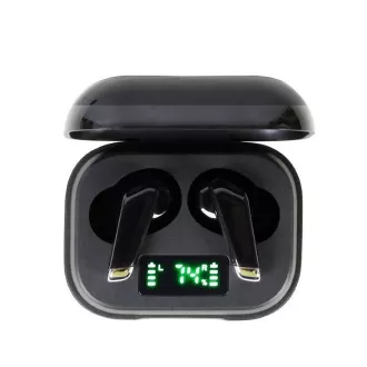 Căști GEMBIRD FitEar-X300B, Bluetooth, TWS, negru