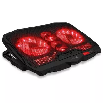 Placă de răcire pentru laptop CONNECT IT FrostWind cu iluminare din spate roșie, neagră Placă de răcire pentru laptop CONNECT IT FrostWind cu iluminare din spate roșie, neagră