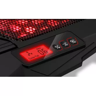 Placă de răcire pentru laptop CONNECT IT FrostWind cu iluminare din spate roșie, neagră Placă de răcire pentru laptop CONNECT IT FrostWind cu iluminare din spate roșie, neagră