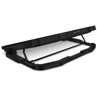 Placă de răcire pentru laptop CONNECT IT FrostWind cu iluminare din spate roșie, neagră Placă de răcire pentru laptop CONNECT IT FrostWind cu iluminare din spate roșie, neagră