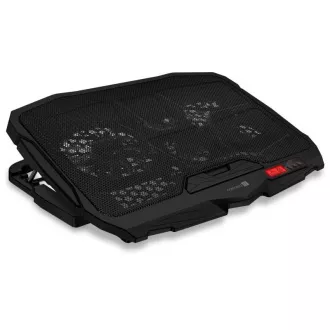 Placă de răcire pentru laptop CONNECT IT FrostWind cu iluminare din spate roșie, neagră Placă de răcire pentru laptop CONNECT IT FrostWind cu iluminare din spate roșie, neagră