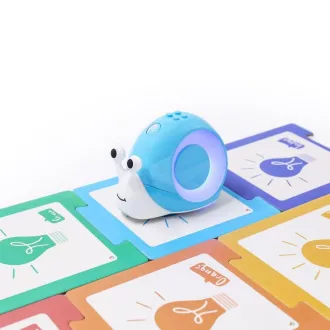 Robobloq Qobo - Melc interactiv programabil pentru copii, 3-8 ani
