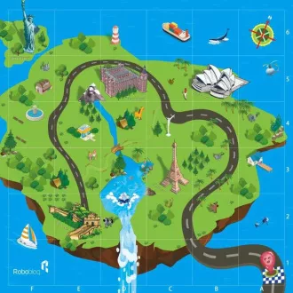 Robobloq Qobo - Melc interactiv programabil pentru copii, 3-8 ani