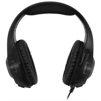 Căști gaming CONNECT IT BIOHAZARD cu microfon, 1xJack + USB, negru