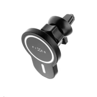 Suport auto MagClick fix cu încărcare wireless, 15W, USB-C, negru