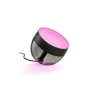 PHILIPS COL Iris Lampa de masa Hue White si ambianta de culoare, negru
