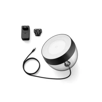PHILIPS COL Iris Lampa de masa Hue White si ambianta de culoare, negru PHILIPS COL Iris Lampa de masa Hue White si ambianta de culoare, negru
