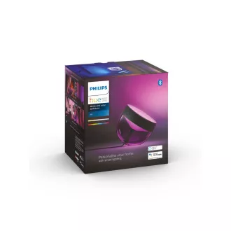 PHILIPS COL Iris Lampa de masa Hue White si ambianta de culoare, negru PHILIPS COL Iris Lampa de masa Hue White si ambianta de culoare, negru