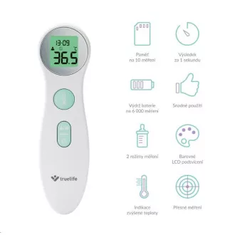 TrueLife Care Q6 - termometru de sănătate fără contact