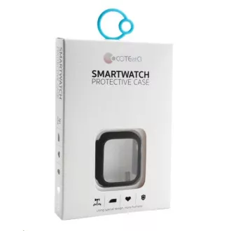 COTEetCI carcasă din policarbonat cu ecran protector pentru Apple Watch 41 mm albastru COTEetCI carcasă din policarbonat cu ecran protector pentru Apple Watch 41 mm albastru