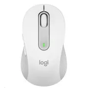 Logitech Wireless Mouse M650 L Signature, alb-portocaliu