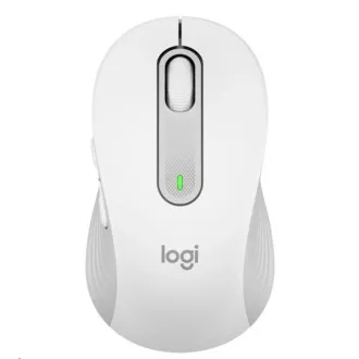 Logitech Wireless Mouse M650 L Signature, alb-portocaliu