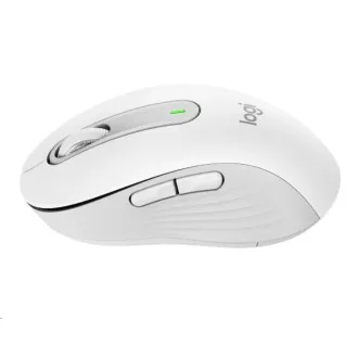Logitech Wireless Mouse M650 L Signature, alb-portocaliu